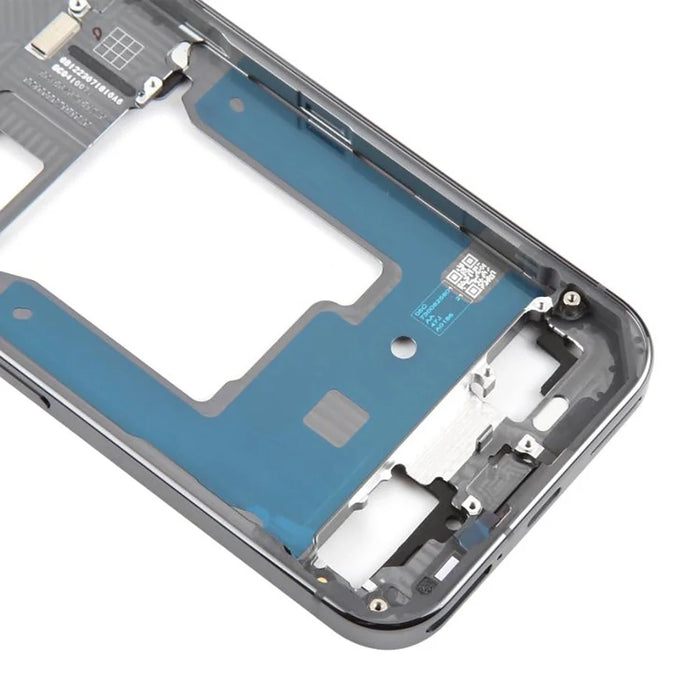 For Google Pixel 9 Pro OEM Middle Plate Frame Replacement (Without Logo) - Black - 4