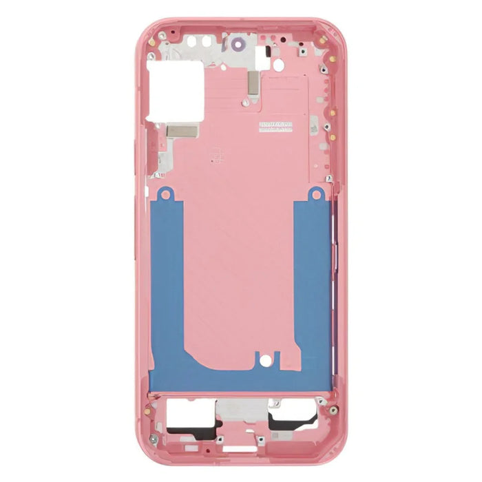 For Google Pixel 9 OEM Middle Plate Frame Replacement (Without Logo) - Pink - 2