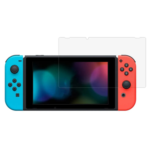 For Nintendo Switch Screen Protector Straight Edges Matte Tempered Glass Film Anti Fingerprint - 1