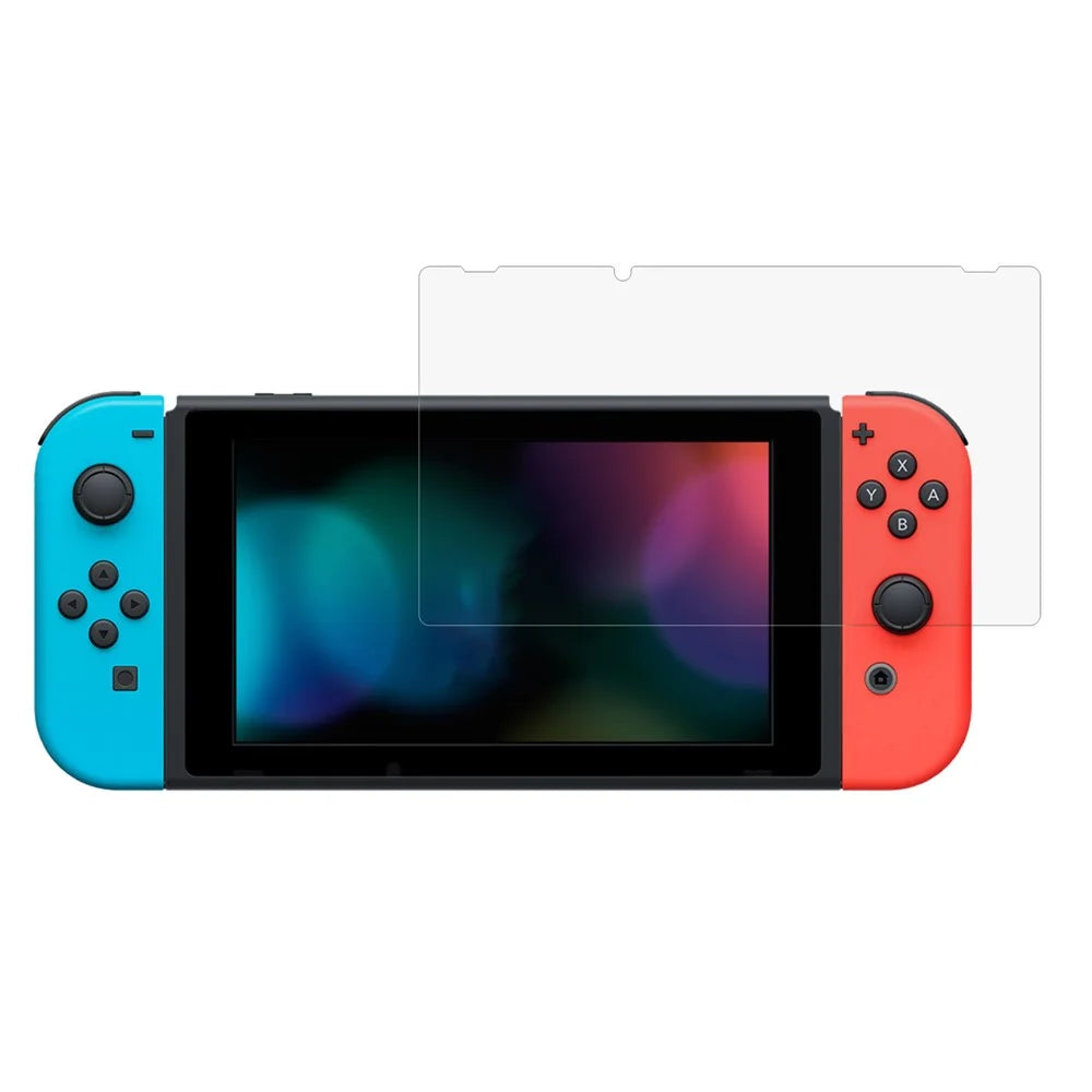 For Nintendo Switch Screen Protector Anti Purple Light Straight Edge Tempered Glass Film - 1