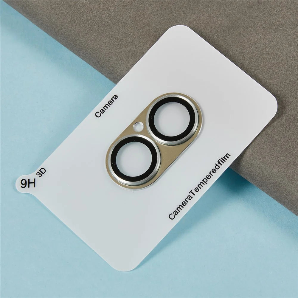 For iPhone 17 Camera Lens Protector Brushed Integrated Metal Tempered Glass Lens Film - Green - 3