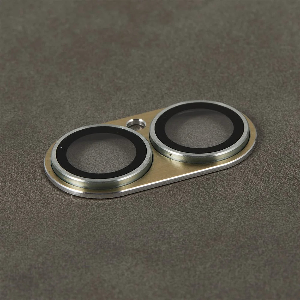 For iPhone 17 Camera Lens Protector Brushed Integrated Metal Tempered Glass Lens Film - Green - 6