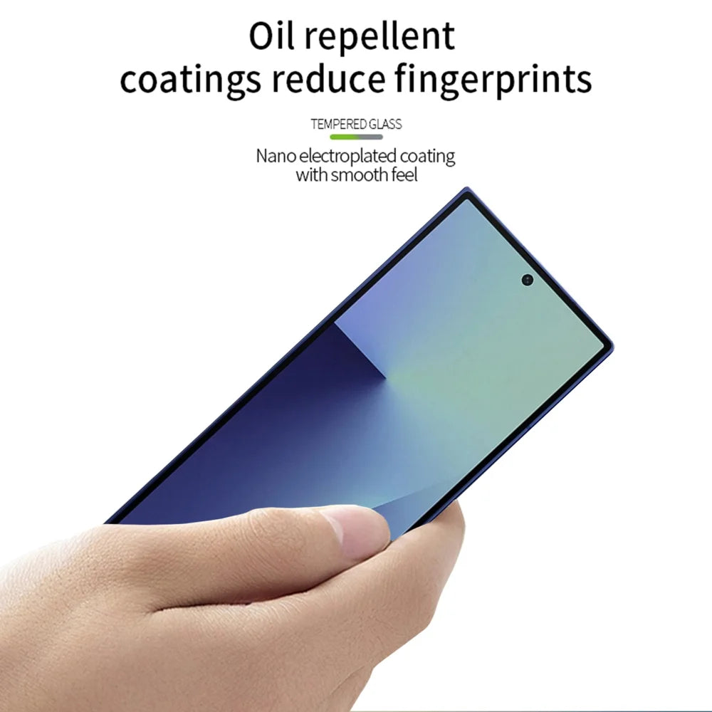 PINWUYO For Samsung Galaxy Z Fold7 5G Tempered Glass Film  JK Series-2 9H Full Screen Protector - Black - 4