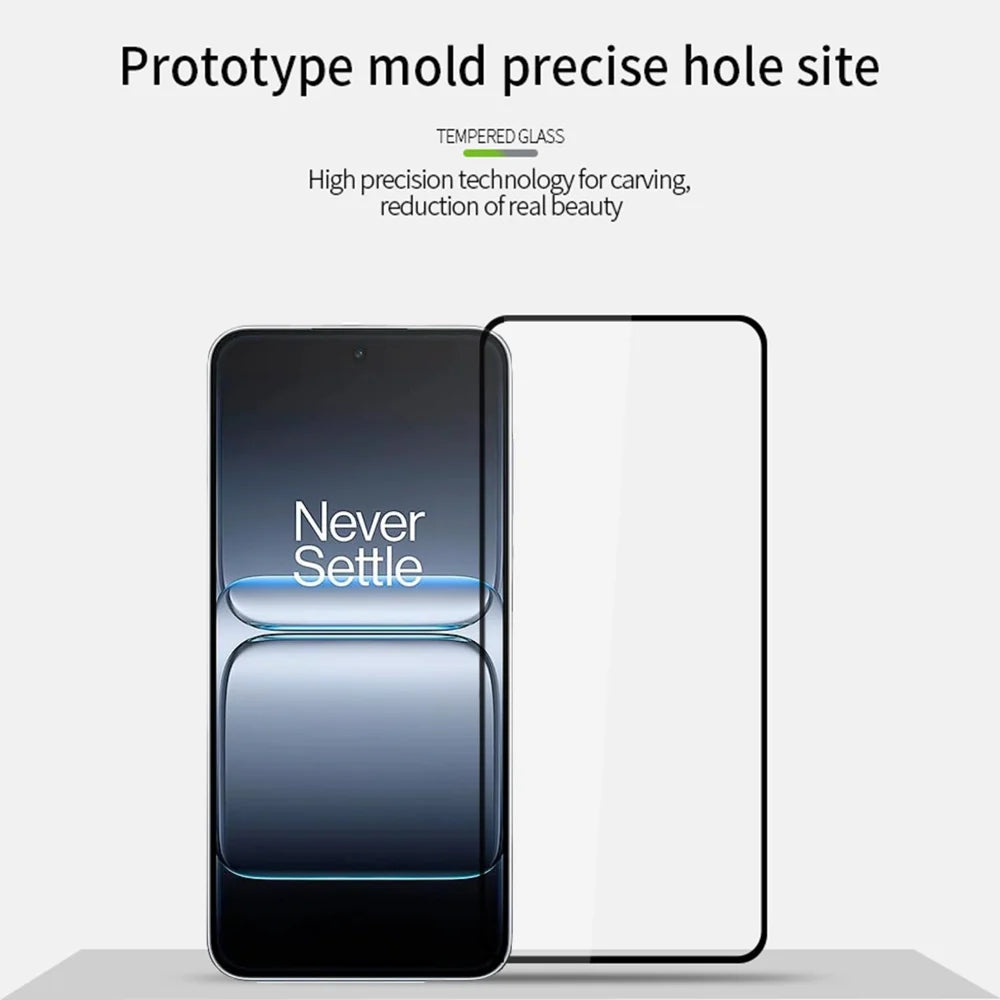 PINWUYO For OnePlus Nord 5 5G Tempered Glass Film  JK Series-2 9H Full Screen Protector - Black - 3