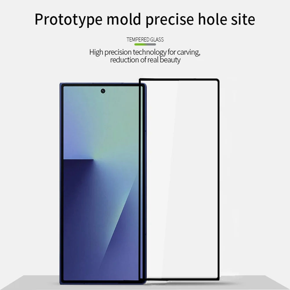 MOFI For Samsung Galaxy Z Fold7 5G Screen Protector  9H Full Glue Full Coverage High Aluminum-Silicon Glass Film - Black - 3