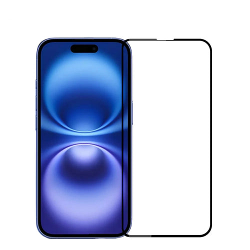 MOFI For iPhone 17 Screen Protector  9H Full Glue Full Coverage High Aluminum-Silicon Glass Film - Black - 1