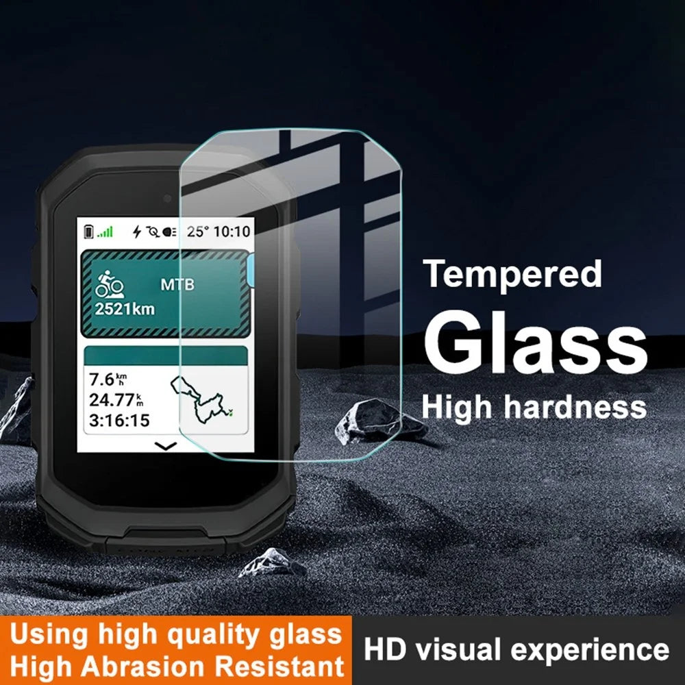 IMAK H Series For Garmin Edge MTB Tempered Glass Screen Protector MTB Computer Screen Film - 2