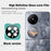 IMAK For Huawei Pocket 2 Tempered Glass Camera Lens Protector with Self Positioning Frame (Black Version) - 4