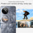 IMAK For Huawei Pocket 2 Tempered Glass Camera Lens Protector with Self Positioning Frame (Black Version) - 7