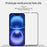 PINWUYO For iPhone 17 Tempered Glass Film  Explosion-proof 9H 3D Full Screen Protector - Black - 3