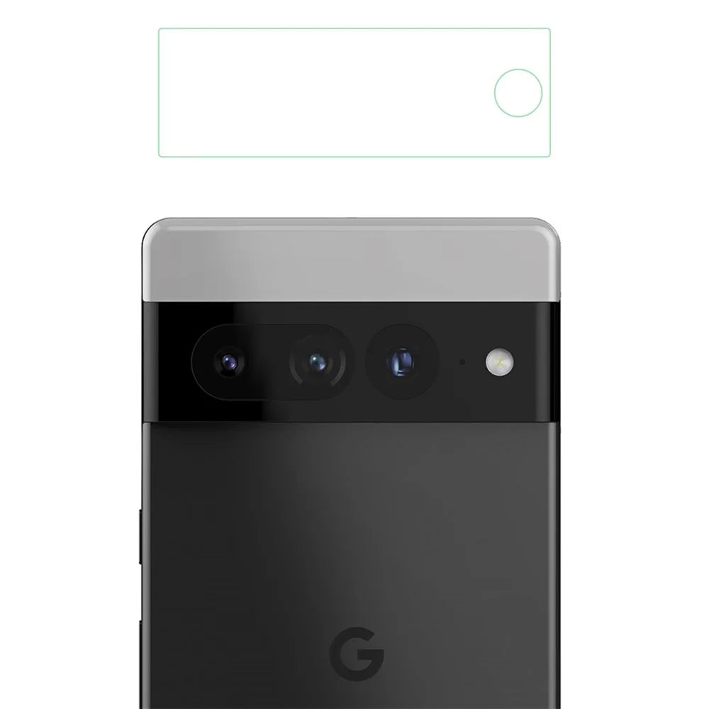 For Google Pixel 7 Pro 5G 9H Anti-scratch Ultra Clear Camera Lens Protector Tempered Glass Rear Camera Lens Cover - 1