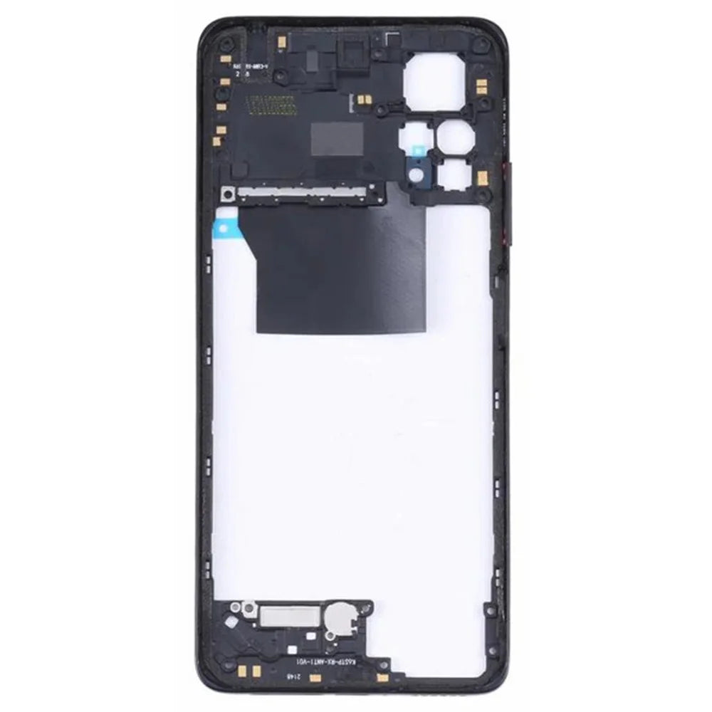 For Xiaomi Redmi Note 11 Pro 5G (Qualcomm) OEM Middle Housing Plate Frame Part (Without Logo) - Black - 2