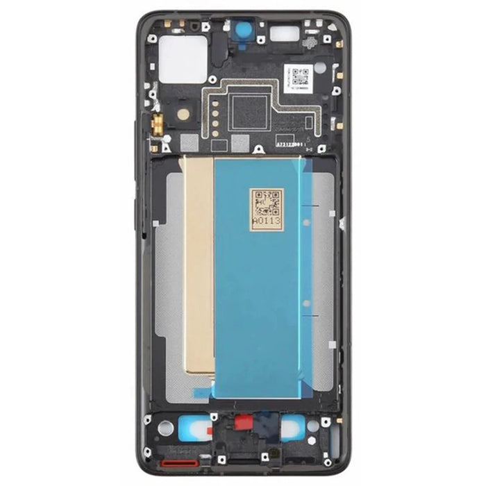 For Xiaomi Poco F6 Pro 5G OEM Middle Plate Frame Repair Part (A-Side) (Without Logo) - Black - 2