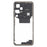 For Xiaomi Redmi Note 12 5G (Global) OEM Middle Housing Plate Frame Part (Without Logo) - Black - 2