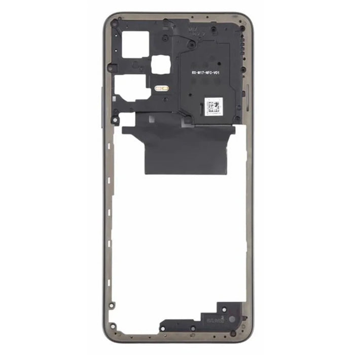 For Xiaomi Redmi Note 12 5G (Global) OEM Middle Housing Plate Frame Part (Without Logo) - Black - 2