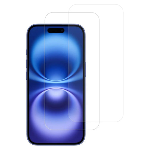 ITIETIE 2Pcs For iPhone Air Screen Protector 0.25mm High Aluminium-Silicon Glass Clear Film - 1