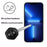 ITIETIE 2Pcs For iPhone 14 Pro Max Screen Protector 0.25mm High Aluminium-Silicon Glass Clear Film - 4
