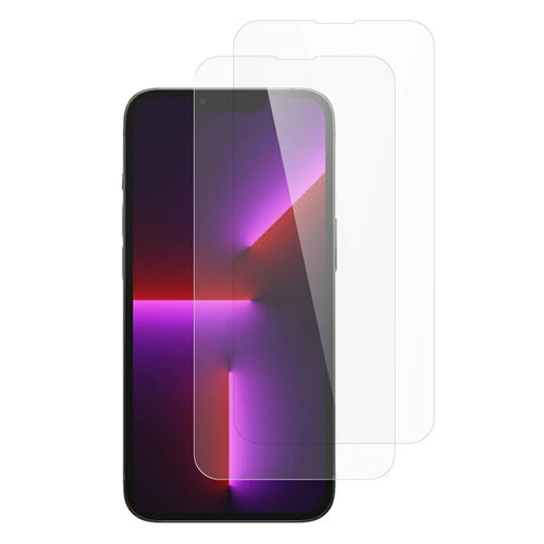 ITIETIE 2Pcs For iPhone 13 Pro 6.1 inch Screen Protector 0.25mm High Aluminium-Silicon Glass Clear Film - 1