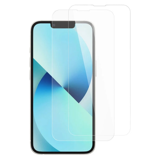 ITIETIE 2Pcs For iPhone 13 mini Screen Protector 0.25mm High Aluminium-Silicon Glass Clear Film - 1