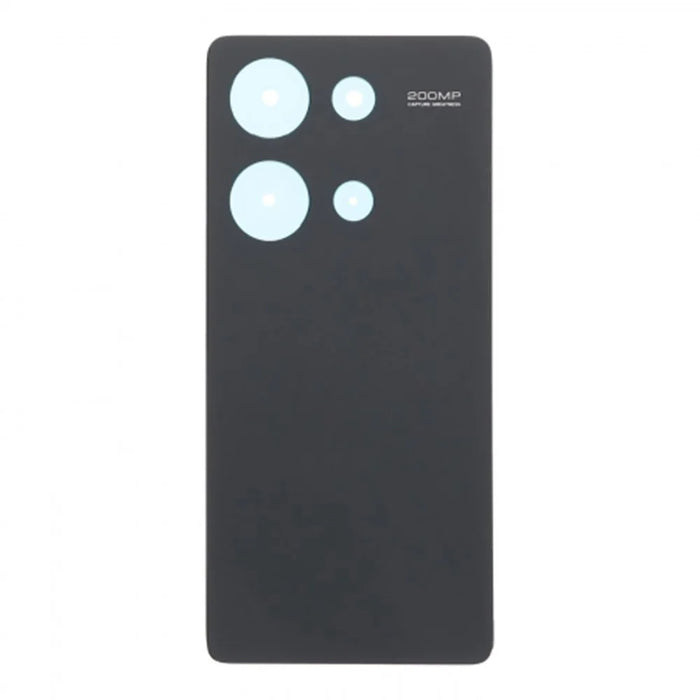 For Xiaomi Redmi Note 13 Pro 4G Back Battery Housing Cover Part (Without Logo) - Black - 2
