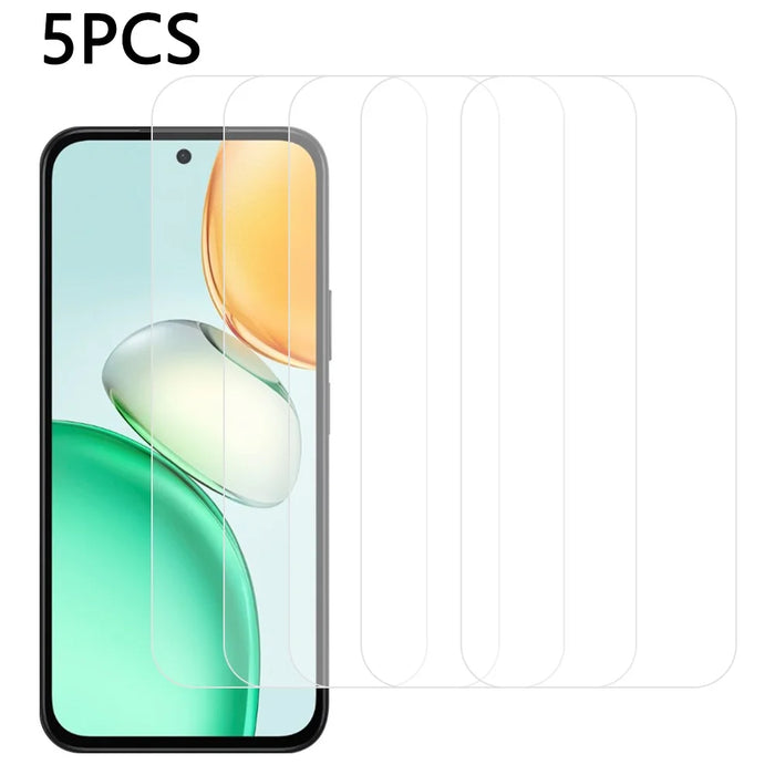 5Pcs For Honor Play10C 5G Front Screen Protector 0.3mm 2.5D Tempered Glass Clear Film - 1