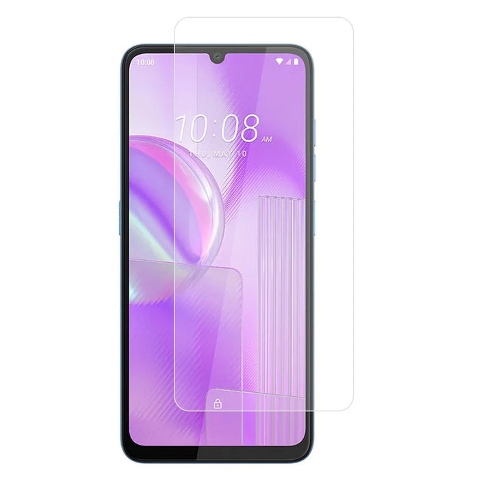 For HTC Wildfire E4 Plus 4G Screen Protector 0.3mm Arc Edge Ultra Clear Tempered Glass Film - 1