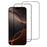 ITIETIE For iPhone 17 Pro Max 2PCS Tempered Glass 2.5mm High Aluminum Screen Protector Silk Printing Film - 1