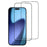 ITIETIE For iPhone Air 2PCS Tempered Glass 2.5mm High Aluminum Screen Protector Silk Printing Film - 1