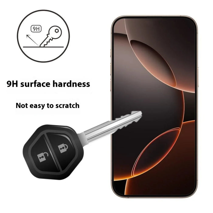 ITIETIE For iPhone 12 mini 2PCS Tempered Glass 2.5mm High Aluminum Screen Protector Silk Printing Film - 4
