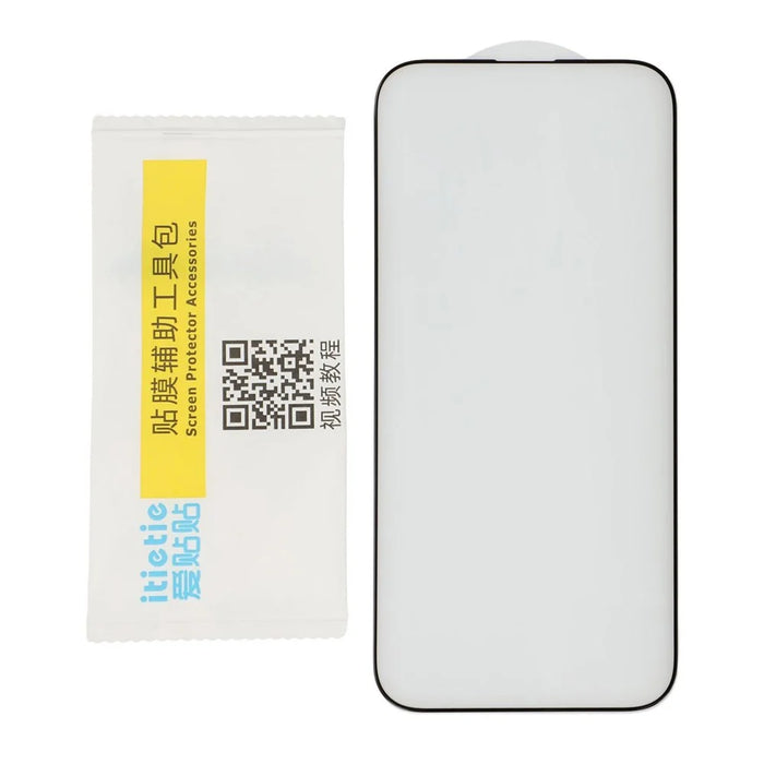ITIETIE For iPhone 12 mini 2PCS Tempered Glass 2.5mm High Aluminum Screen Protector Silk Printing Film - 7