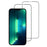 ITIETIE For iPhone 13 Pro 2PCS Tempered Glass 2.5mm High Aluminum Screen Protector Silk Printing Film - 1