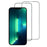 ITIETIE For iPhone 13 Pro Max  /  14 Plus 2PCS Tempered Glass 2.5mm High Aluminum Screen Protector Silk Printing Film - 1