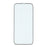 ITIETIE For iPhone 16 Plus  /  15 Plus 2PCS Tempered Glass 2.5mm High Aluminum Screen Protector Silk Printing Film - 2