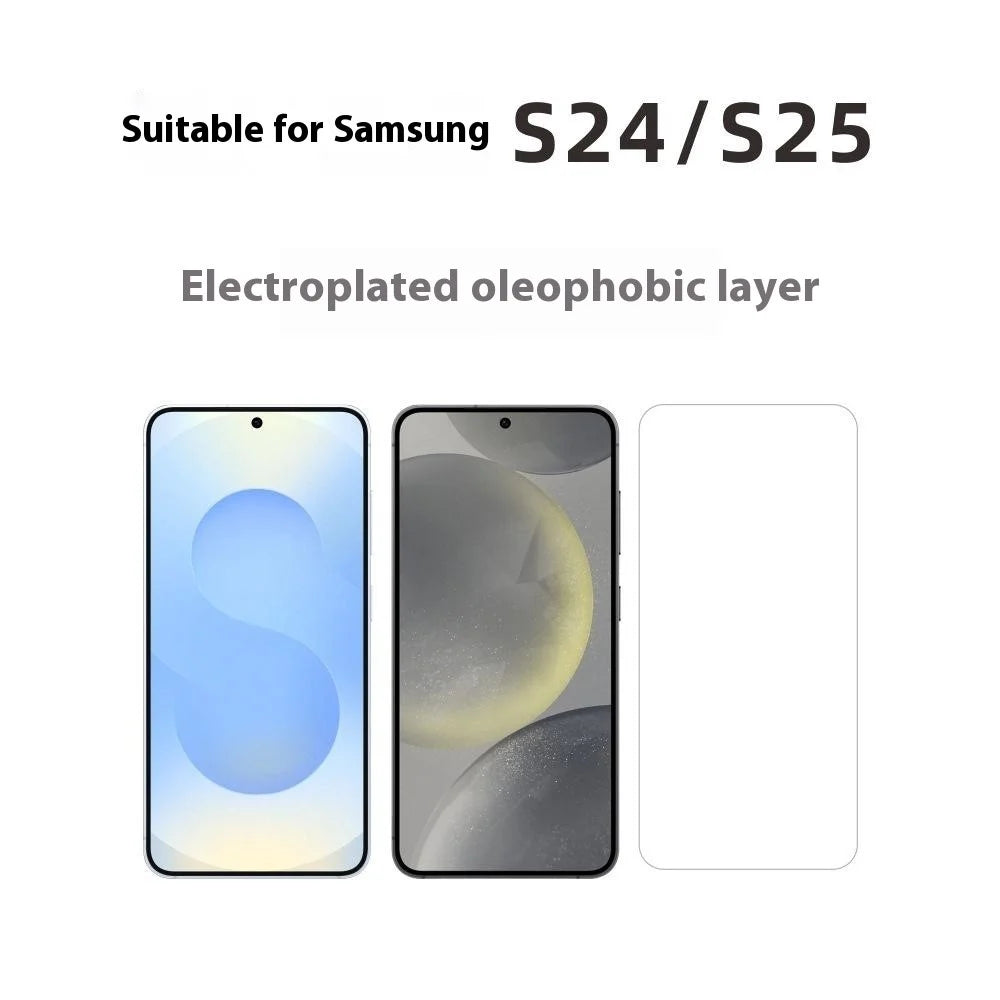 ITIETIE 2Pcs For Samsung Galaxy S25+ / S24+ Screen Protector 0.25mm High Aluminium-Silicon Glass Clear Film - 6