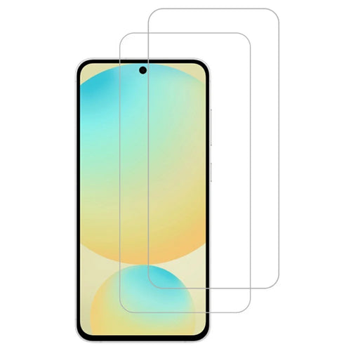 ITIETIE 2Pcs For Samsung Galaxy S24 FE Screen Protector 0.25mm High Aluminium-Silicon Glass Clear Film - 1