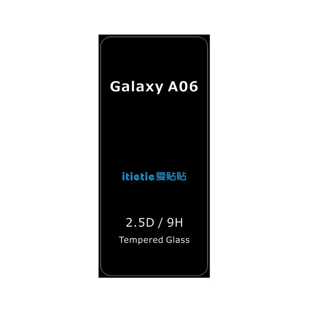 ITIETIE 2Pcs For Samsung Galaxy A06 4G / 5G Screen Protector 0.25mm High Aluminium-Silicon Glass Clear Film - 7