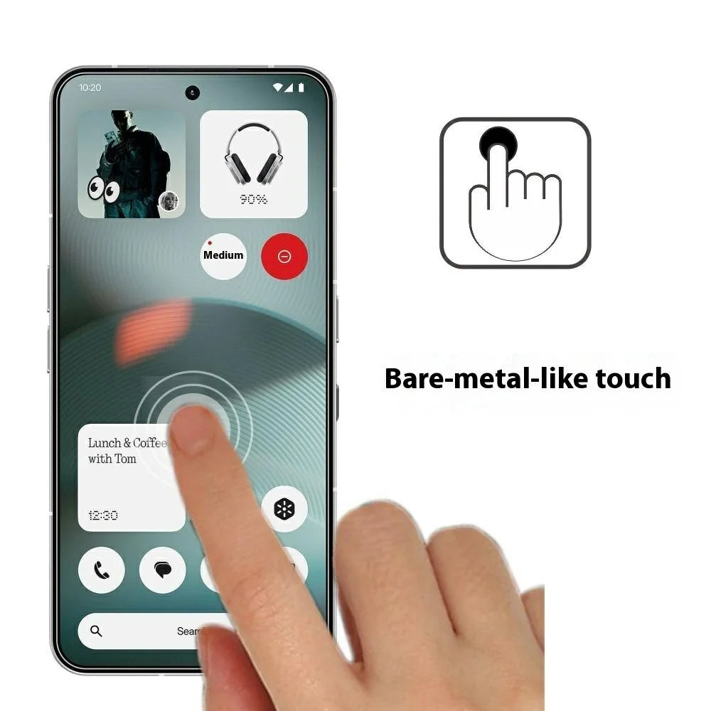 ITIETIE 2Pcs For Nothing phone (1) 5G Screen Protector 0.25mm High Aluminium-Silicon Glass Clear Film - 4