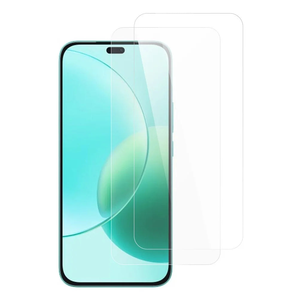 ITIETIE 2Pcs For Honor 400 Lite 5G Screen Protector 0.25mm High Aluminium-Silicon Glass Clear Film - 1