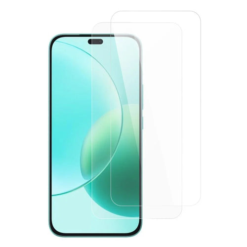ITIETIE 2Pcs For Honor 400 Lite 5G Screen Protector 0.25mm High Aluminium-Silicon Glass Clear Film - 1