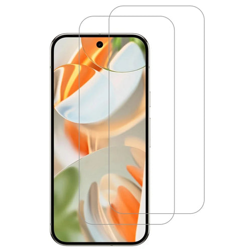 ITIETIE 2Pcs For Google Pixel 9 / 9 Pro Screen Protector 0.25mm High Aluminium-Silicon Glass Clear Film - 1