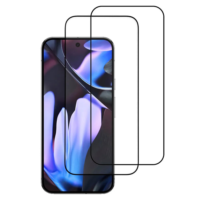 ITIETIE For Google Pixel 9 Pro XL 2PCS Tempered Glass 2.5mm High Aluminum Screen Protector Silk Printing Film - 1