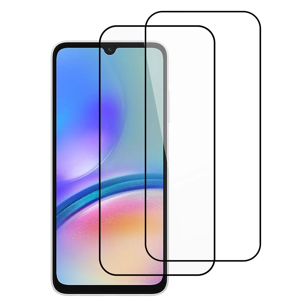 ITIETIE For Samsung Galaxy A05s 4G 2PCS Tempered Glass 2.5mm High Aluminum Screen Protector Silk Printing Film - 1