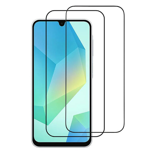 ITIETIE For Samsung Galaxy A16 5G 2PCS Tempered Glass 2.5mm High Aluminum Screen Protector Silk Printing Film - 1