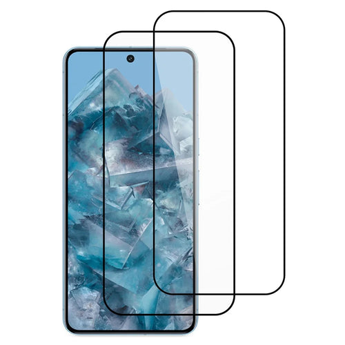 ITIETIE For Google Pixel 8 Pro 2PCS Tempered Glass 2.5mm High Aluminum Screen Protector Silk Printing Film - 1