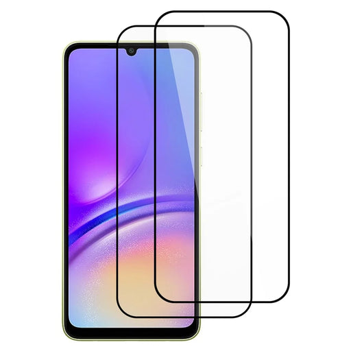ITIETIE For Samsung Galaxy A05 4G 2PCS Tempered Glass 2.5mm High Aluminum Screen Protector Silk Printing Film - 1