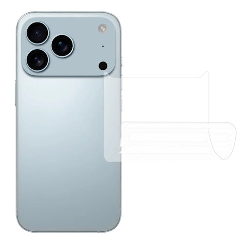 For iPhone 17 Pro Anti-Scratch Phone Back Hydrogel TPU Film Full Cover Back Protector - 1