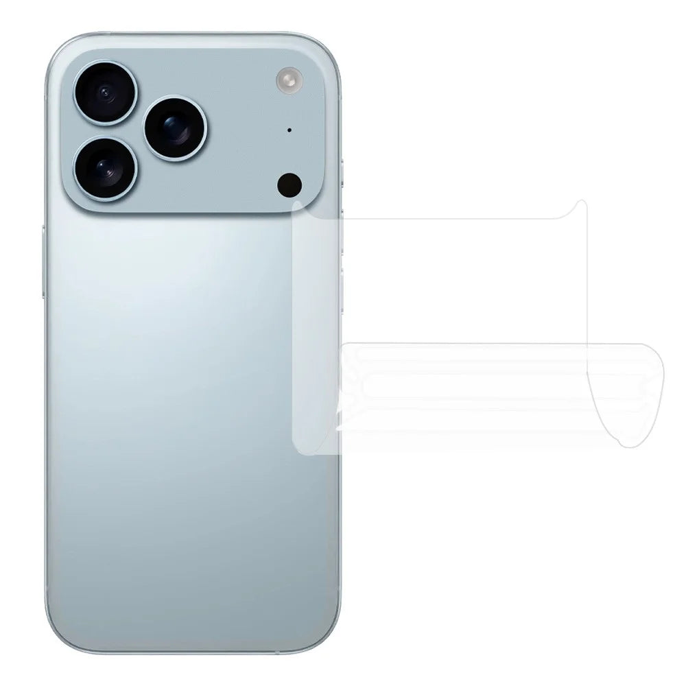 For iPhone 17 Pro Max Anti-Scratch Phone Back Hydrogel TPU Film Full Cover Back Protector - 1