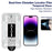 IMAK H Series For iPhone 14 Pro Max Tempered Glass Screen Protector Easy Installation Film with Auto Dust-Remove Tool Kit - 3