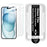 IMAK H Series For iPhone 15 Plus Tempered Glass Screen Protector Easy Installation Film with Auto Dust-Remove Tool Kit - 1