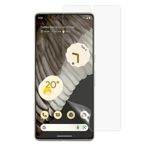For Google Pixel 7 Pro 5G Screen Protector, Soft PET Touch Sensitive Ultra Clear Full Cover Film - 1
